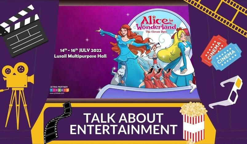 Talk About Entertainment Alice in Wonderland Circus Musical in Doha Ishal Madhuram and Zithar